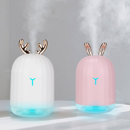Ultrasonic Air Humidifier & Oil Diffuser